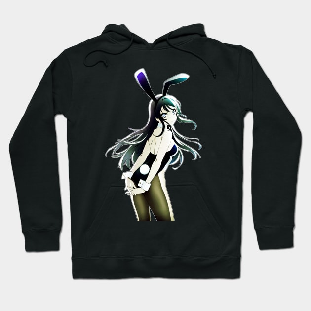 Cute & Sweet Bunny Girl Costume Hoodie by designsenpai